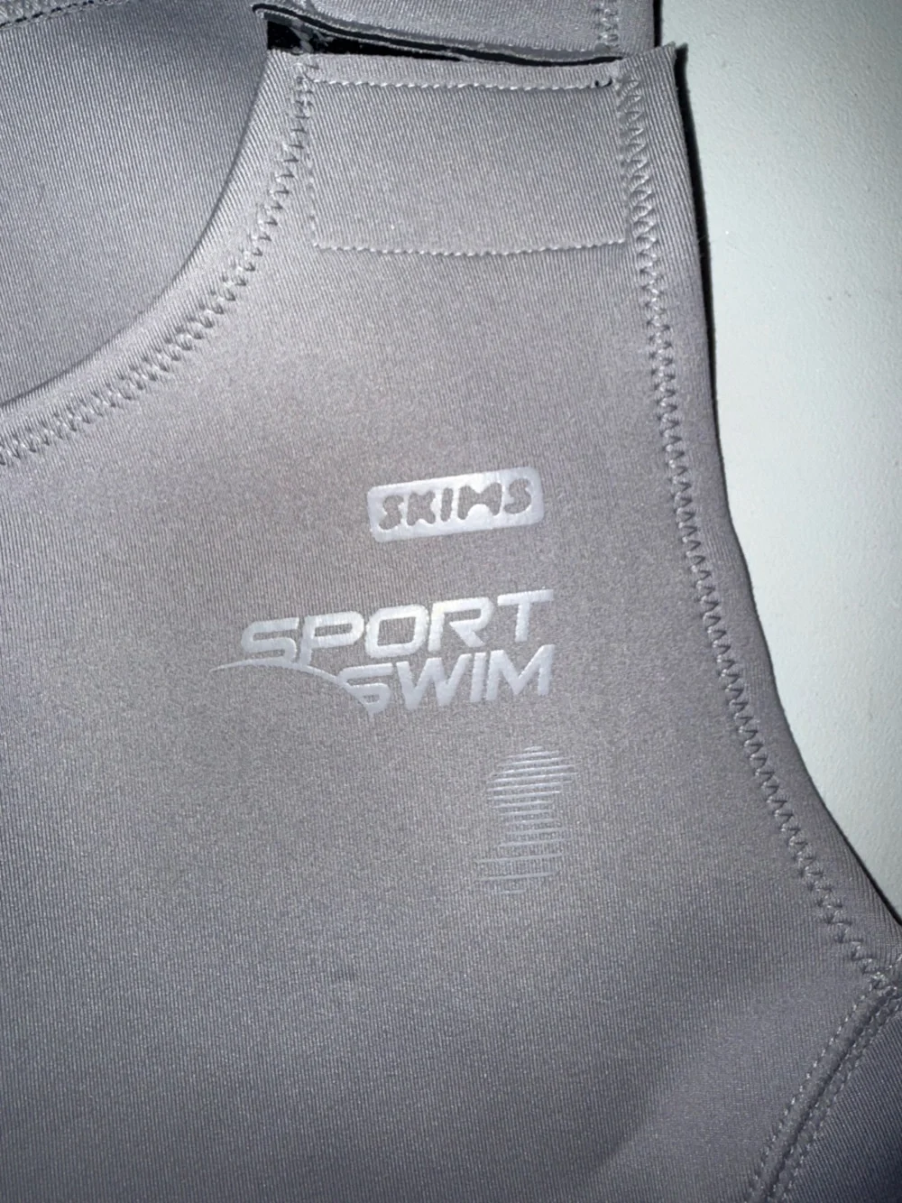 Skims Sports Swim High Neck Top Large